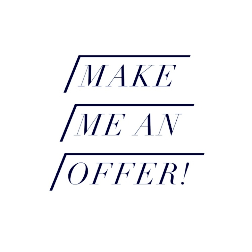 Make me an offer!